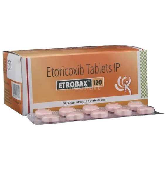 etrobax 120mg tablet 10's